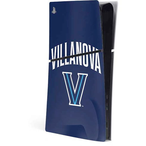 Villanova University Wildcats Black PS5 Slim Digital Edition Console Skin